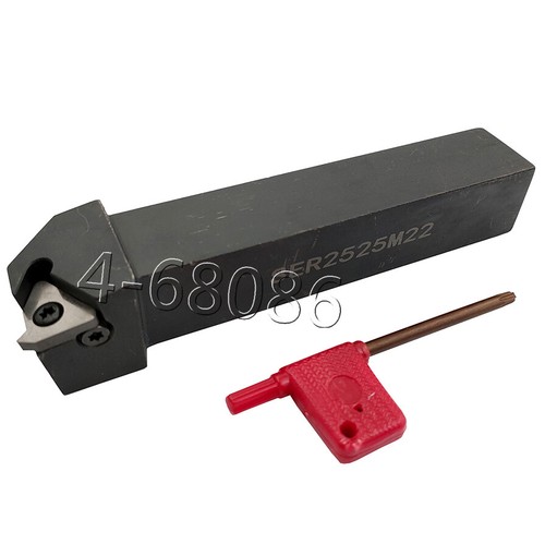 SER2525M22 25x150mm Lathe Thread Turn indexableTool +5pc 22ER N60 carbide insert - Picture 7 of 11