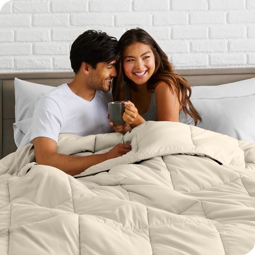 Premium 1800 Series Comforter Set, Soft & Warm (Goose Down Alt.) by Bare Home - Picture 140 of 202