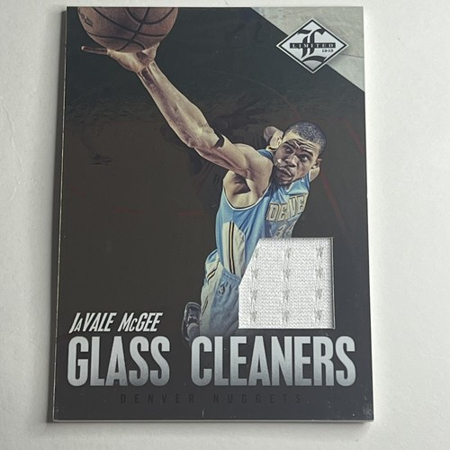Memorabilia limitada de limpiadores de vidrio 2012-13/99 JaVale McGee #8 - Imagen 1 de 2