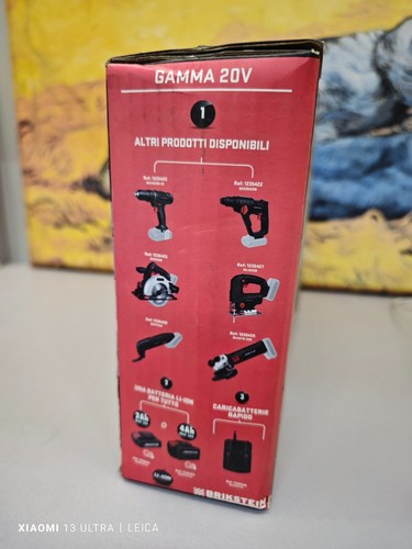 Brikstein Martello Tassellatore A Batteria 900 giri/min Senza Batteria - Imagen 5 de 14
