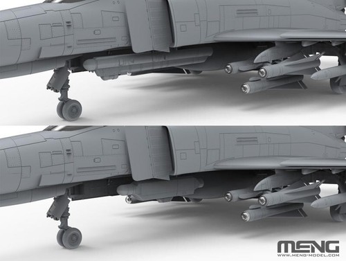 Meng LS-015 1/48 F-4G Phantom II Wild Weasel - Picture 10 of 12