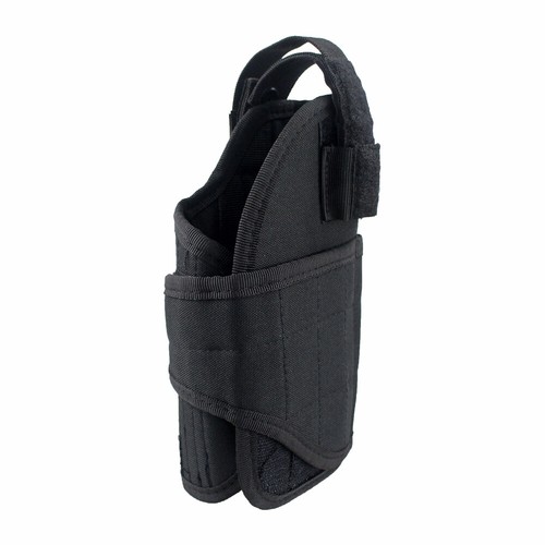 Molle Waist Pistol Holster Adjustable Right Holster Pouch BLACK - Picture 2 of 7