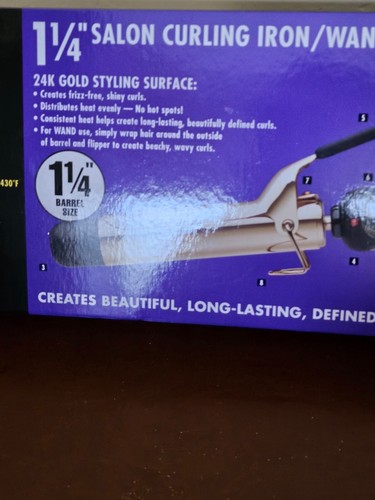 Hot Tools Professional 1110 Curling Iron/Wand - 1 1/4" barel size - Picture 5 of 6