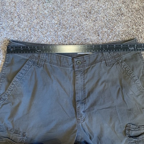Wrangler Cargo Pants Mens Mens 34x32 Green Relaxed Fit - Picture 3 of 12