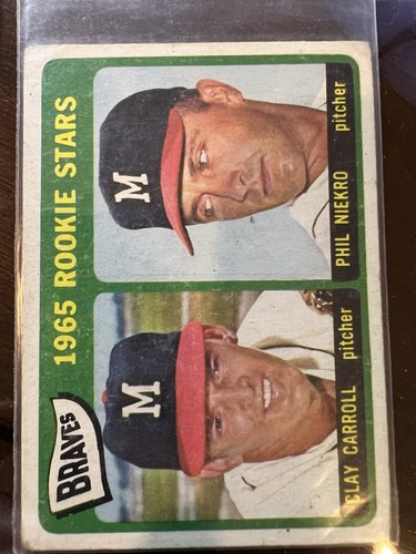 1965 Topps - 1965 Rookie Stars Phil Niekro, Clay Carroll #461 (RC)