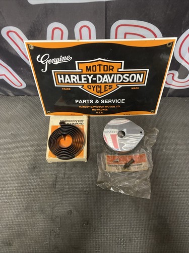 NOS OEM Harley 33150–59 kickstart spring & cover Panhead Shovelhead FL 33085-36 - Picture 10 of 10