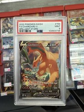 Charizard V 154/172 Swsh09: Brilliant Stars Holo Psa 9