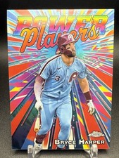 2025 Topps Chrome Bryce Harper Power Players #PP-6 Philadelphia Phillies