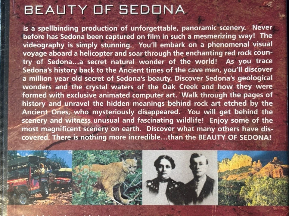 Beauty of Sedona, “Sedona’s Best Video” DVD New -open By Donald O’Connor-OOP HTF - Image 3 of 3