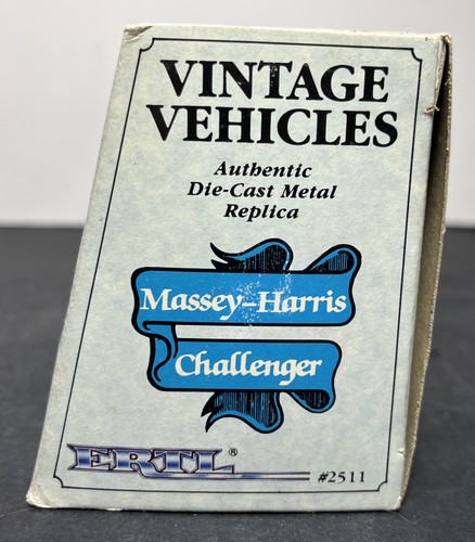 ERTL Vintage Vehicles Massey Harris Challenger Tractor 1/43 Scale Diecast NIB - Picture 4 of 6