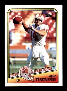 1988 Topps #352 Vinny Testaverde RC NM X3444022