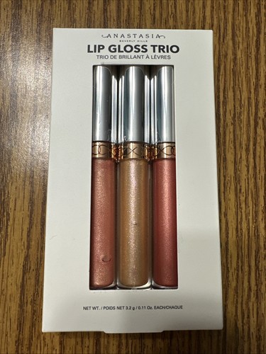 Anastasia Beverly Hill Lip Gloss Trio- Sunscape/Freya/Parfait - Picture 1 of 3