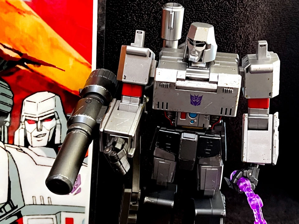 MEGATRON & PRINT • DIECAST • TRANSFORMERS YOLOPARK AMK PRO SERIES - Image 4 of 4