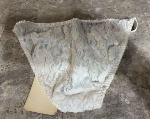 VINTAGE MAIDENFORM STRETCH LACE STRING BIKINI PANTY ! SIZE MEDIUM ! NWTS - Picture 4 of 4