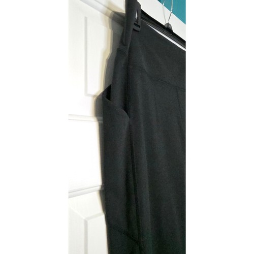 Fabletics Oasis tasche a vita alta kick flare nero taglia 1X nuovo con etichetta - Foto 2 di 6