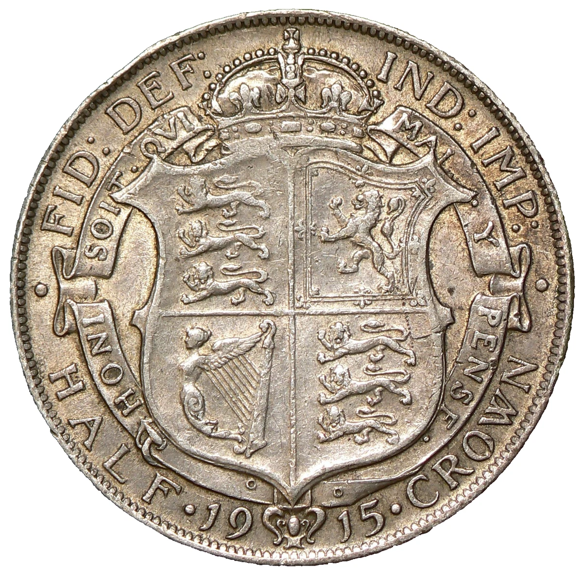イギリス1915 Crown Coin e V Silver Silver 1915 Year UK Half Crown Coins for sale | eBay