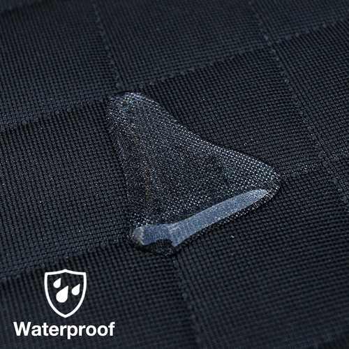 iBuddy Dog Car Seat Covers 100% Waterproof, Cover Standard, BLACK - Picture 3 of 6