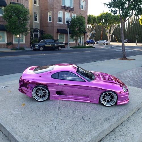 200mm 1/10 Custom Paint SUPRA 4Tec-2 RDS HPI DC10 MST TT02 YD2 JDM Body Only - Picture 5 of 6