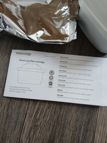 Waterdrop Water Filter Cartridges for Brita® Maxtra+ Jug X6 Cartridges - Picture 3 of 6