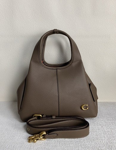 Coach Lana Schultertasche 23 CM545 Dark Stone Neu Outlet