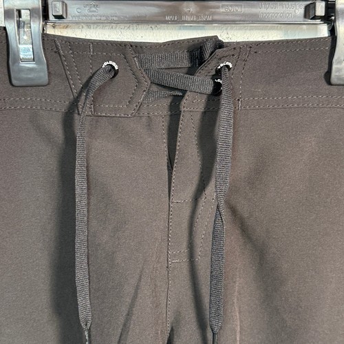 Volcom Juniors' Simply Solid Swim Cover-Up Shorts Black, 11 - Picture 2 of 7