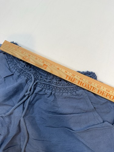 Salt Life Damen blau Shorts Kordelzug elastischer Bund Größe Medium - Bild 8 von 9