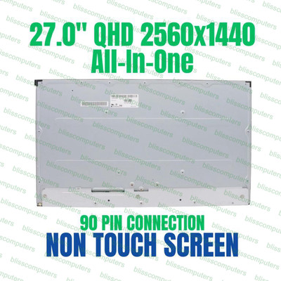 27 QHD LCD Screen Display Panel Lenovo IdeaCentre AIO 5-27IOB6 F0G4 Non Touch