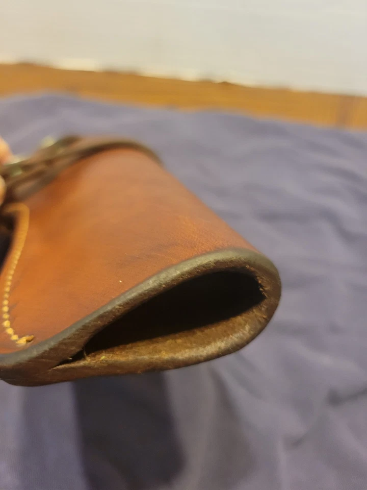 Револьверы Smith & Wesson модель 21-36 кожаная кобура для правой руки S&W с большой рамой - Изображение 4 из 4