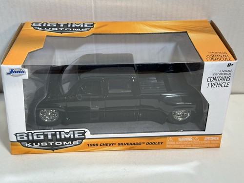 JADA BTK 1999 CHEVY SILVERADO DOOLEY PICKUP NERO 1:24 PRESSOFUSO MODELLO 90145 - Foto 2 di 9