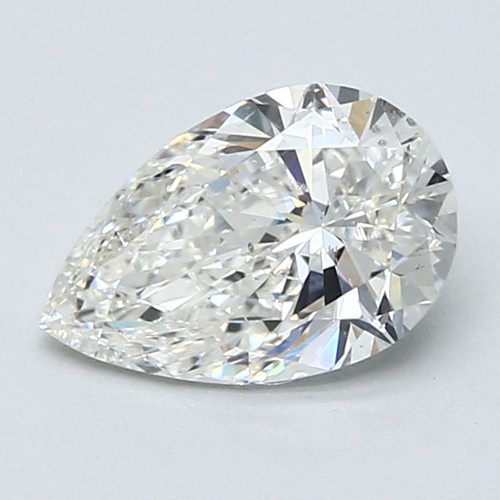 Pear Cut 1.51 CT Certified GIA Natural Mined Diamond Loose I color SI1 clarity - Picture 1 of 2