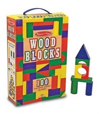 100 Wood Blocks Set (Toy)