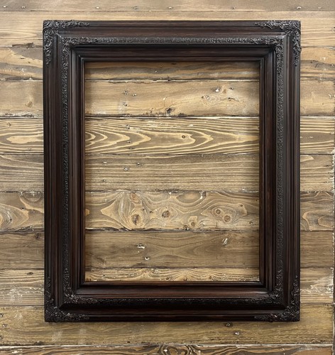 24 x 36 In stock-Traditional compo ornate wood frame, DARK WALNUT finish, wood - Picture 3 of 10
