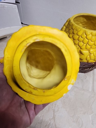 Vintage Cookie Jar California Original Big Bird On Nest 12” Tall 1960/70's #971 - Picture 4 of 14