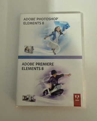Adobe Photoshop Elements 8 + Premiere Elements 8 | DVD  inkl. Lizenzschlüssel