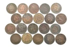 Lot 20 1800's 1890-1899 Indian Head Penny Cents US Coin Collection 2/5 Roll *354