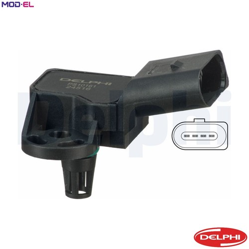 SENSOR BOOST PRESSURE PS10161 FOR CHZJ/DKRF/DFNB 1.0L 3cyl CFHC/CFJA/CLCB 2.0L - Picture 1 of 9