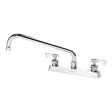 Krowne 15512L 8 in Deck Mount Royal Series Faucet w/ 12 in Spout