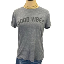 SUB URBAN RIOT Good Vibes Tee T-Shirt Top Women size S