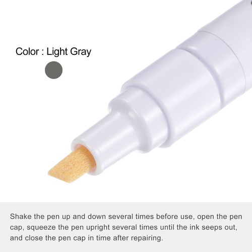 Furniture Markers Touch Up Wood Furniture Filler Pen, Light Gray - Picture 4 of 8