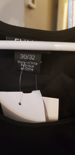 NWT - Dress Beyond Knit - Long Sleeve Shift Dress with Ruffle Size 30/32 - Picture 3 of 6