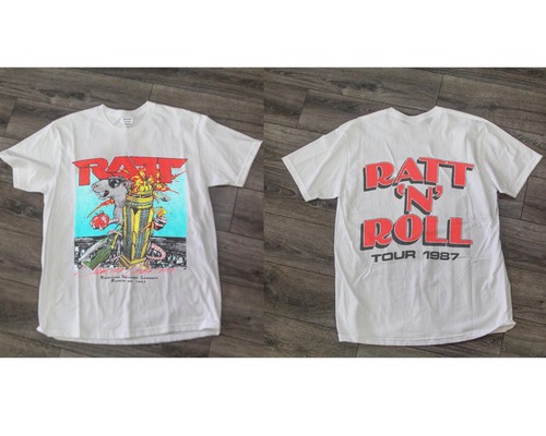 Vintage 1987 Ratt Dancing Undercover Tour Hard Rock Heavy Metal Shirt S-5XL - Picture 1 of 5