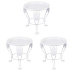 3 PCS Blumentopf Ständer Blumenständer Aus Metall Pflanze Steht Innen