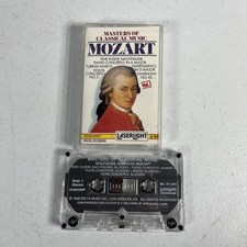 Mozart Masters Classical Music Vol. 1 Cassette 1988 LaserLight Dolby