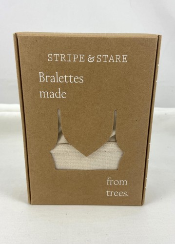 Stripe & Stare Lace Bralette Sand New In Box - Picture 5 of 6