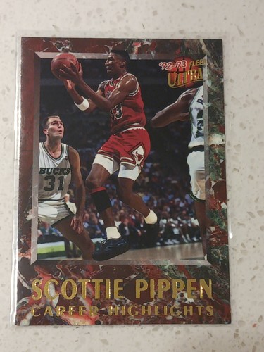 1992-93 Fleer Ultra Scottie Pippen Career Highlights #5 Chicago Bulls