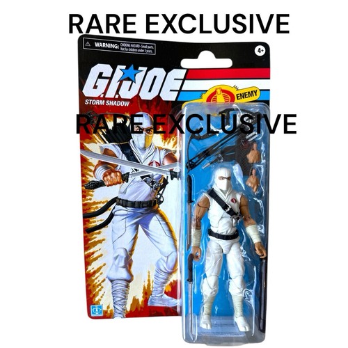 Figura de acción Hasbro G.I Joe Classified Series Retro Storm Shadow Cardback 6" - Imagen 1 de 5