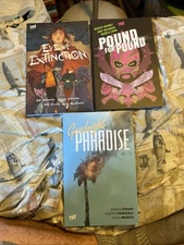 TKO Studios TPB Lot: Eve Of Extinction, Pound For Pound, Goodnight Paradise