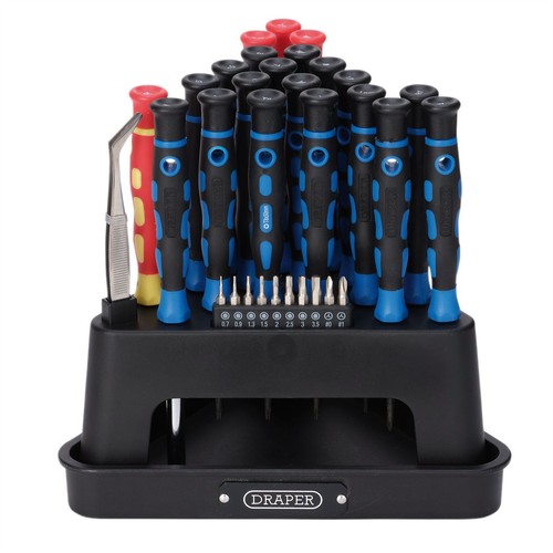 Draper 24721 Precision Screwdriver Set 52 Piece - Picture 2 of 2