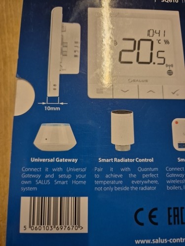 Salus Quantum SQ610 THERMOSTAT. - Bild 2 von 4