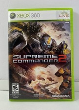 Supreme Commander 2 (Microsoft Xbox 360, 2010) CIB Tested